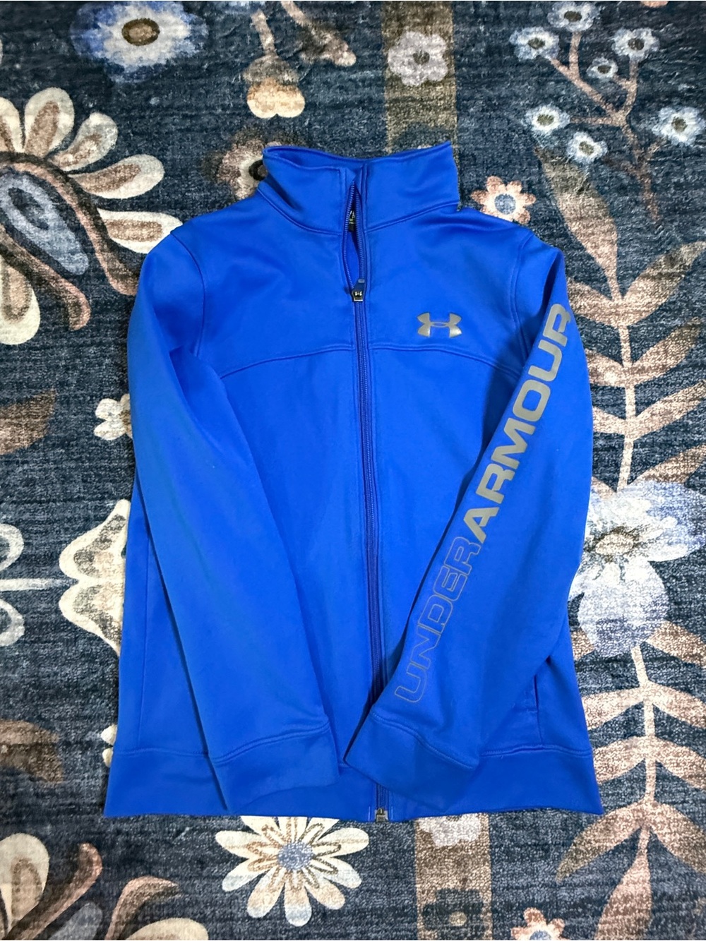 Under Armour Royal Blue Full-Zip Kids' Jacket